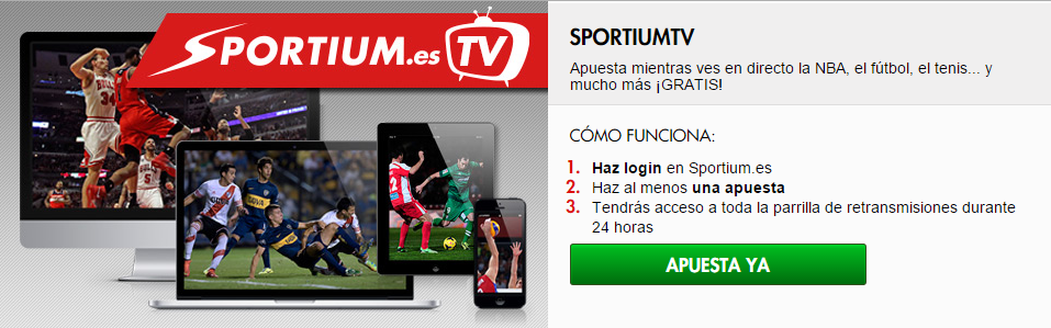 Codigo de registro sportium tv